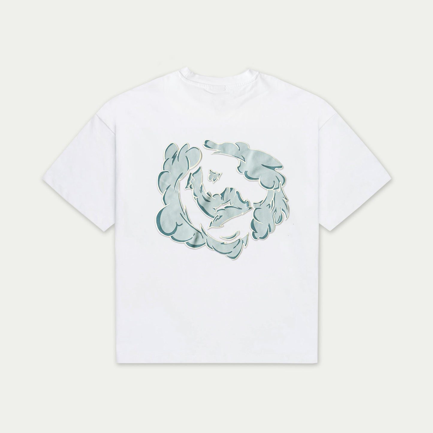 Wind Tee - White/Blue