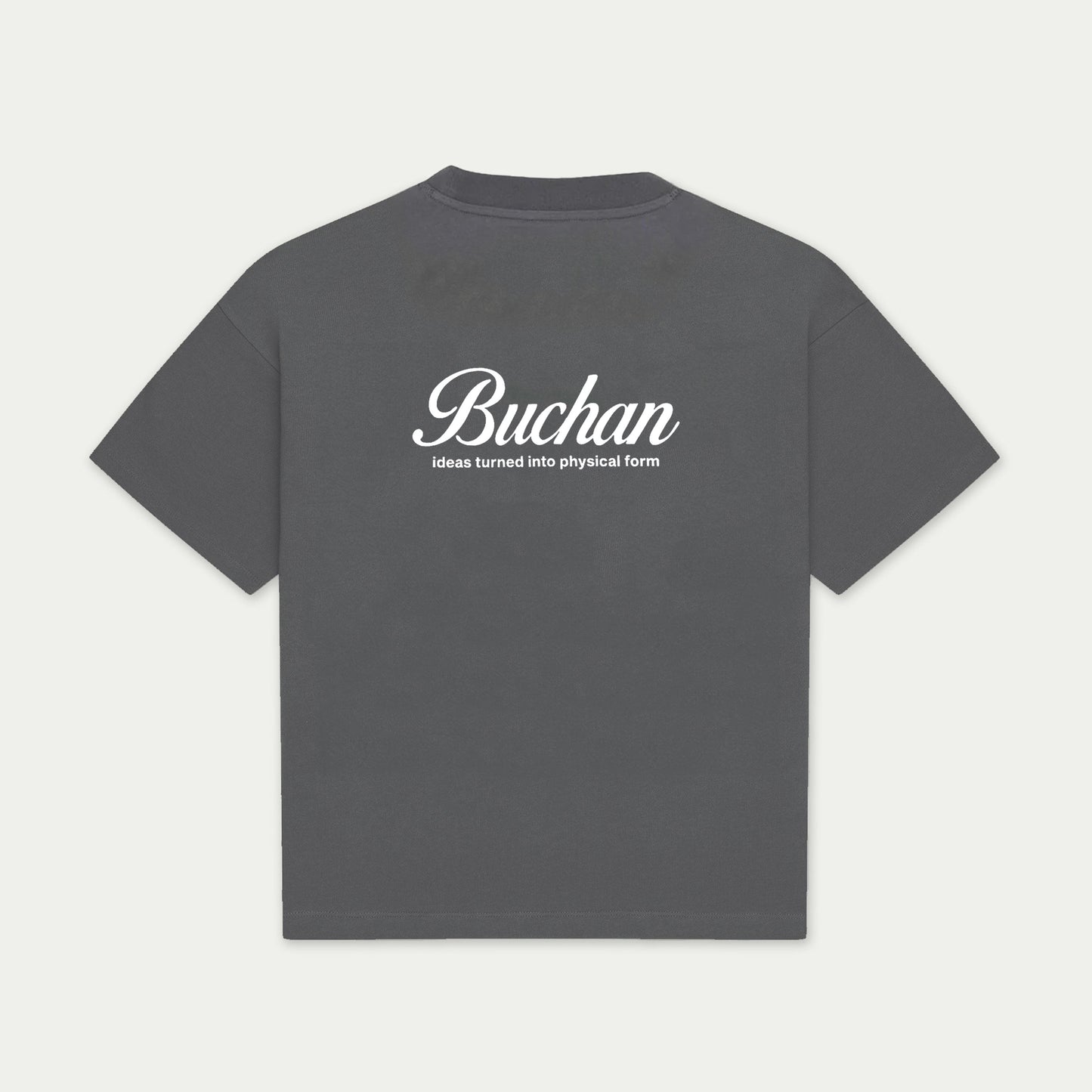 New B Tee - Dark Grey