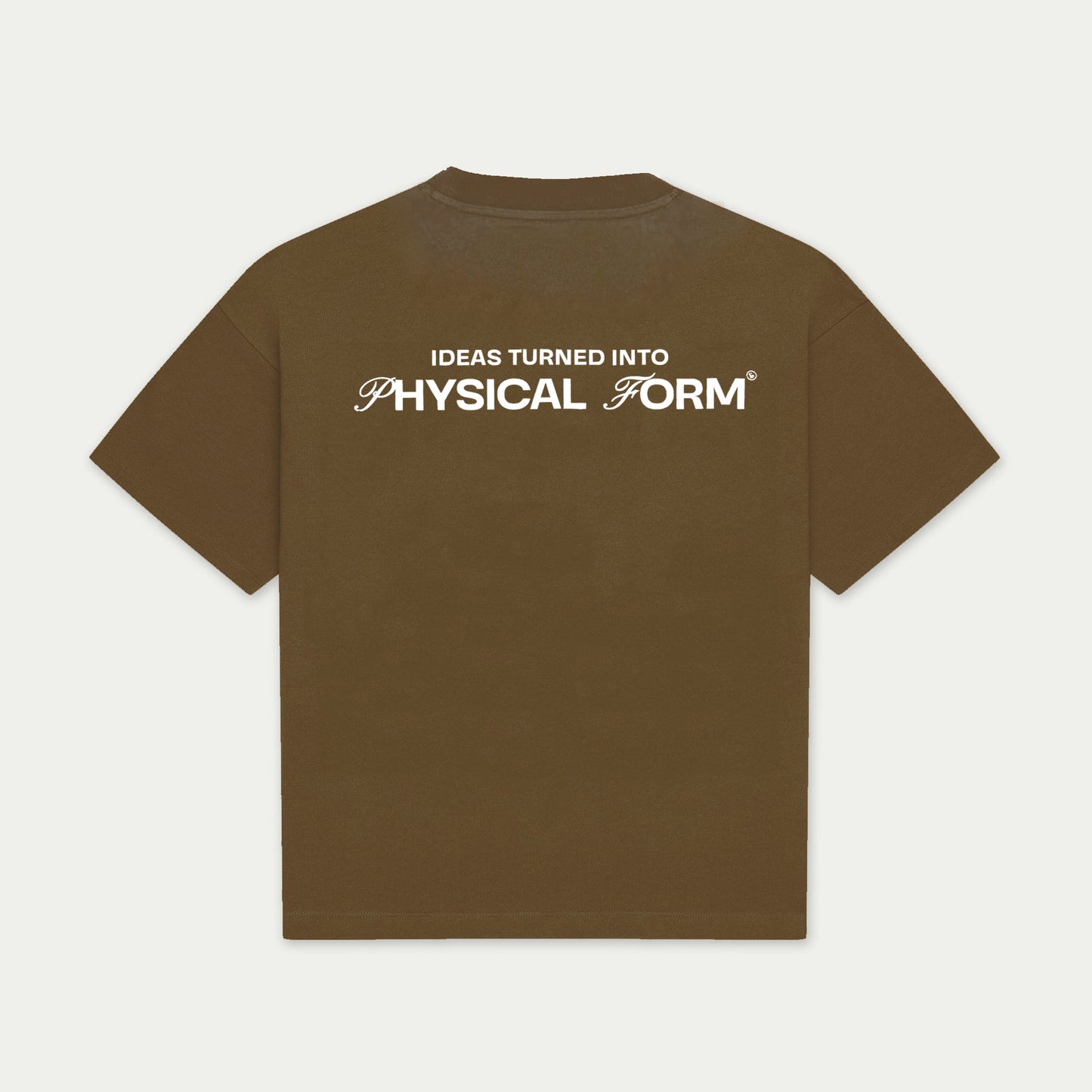 Physical Form Tee - Brown