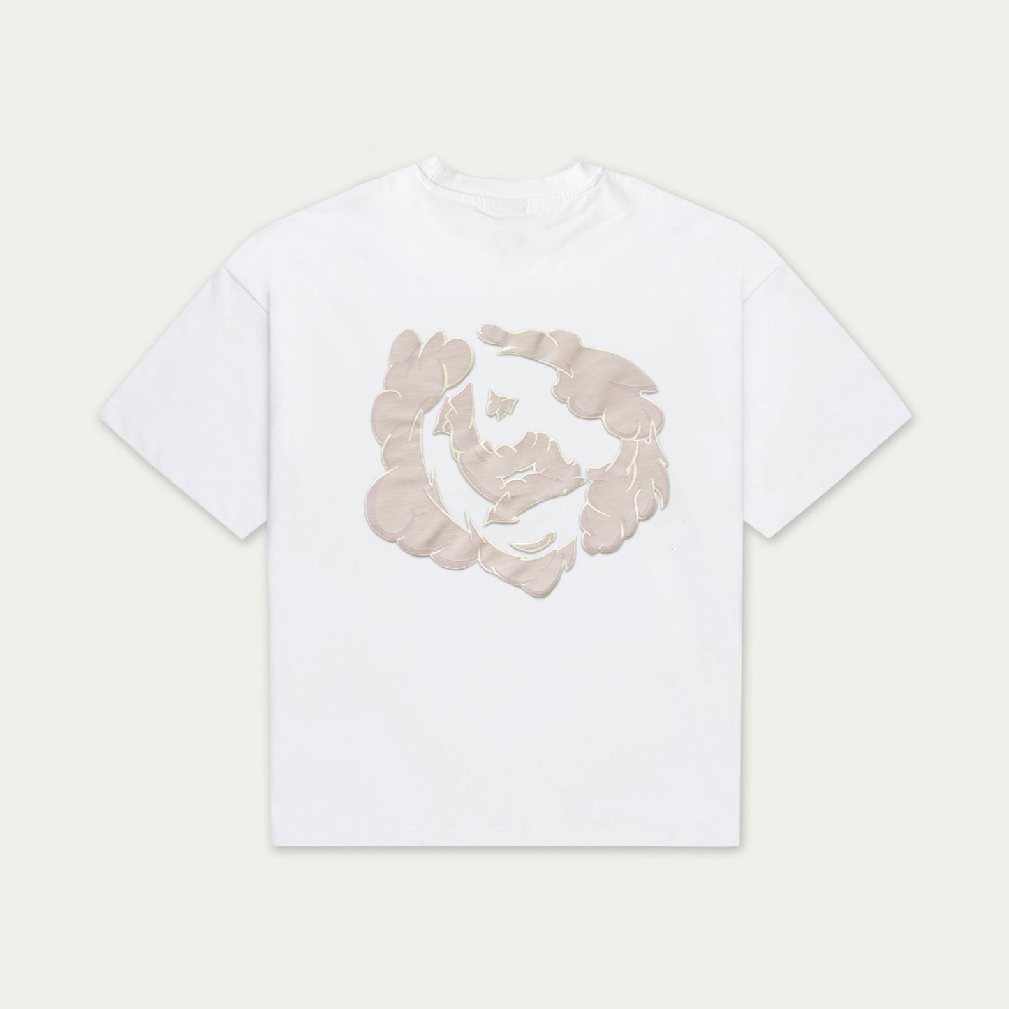 Wind Tee - White/Pink