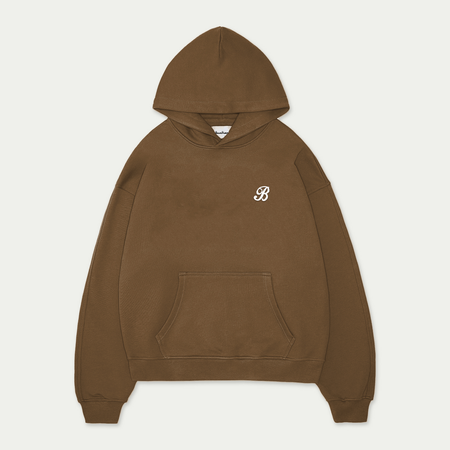 New B Hoodie - Brown
