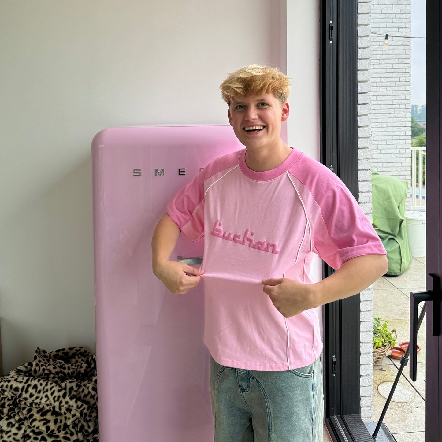Buchan Jersey Tee - Pink