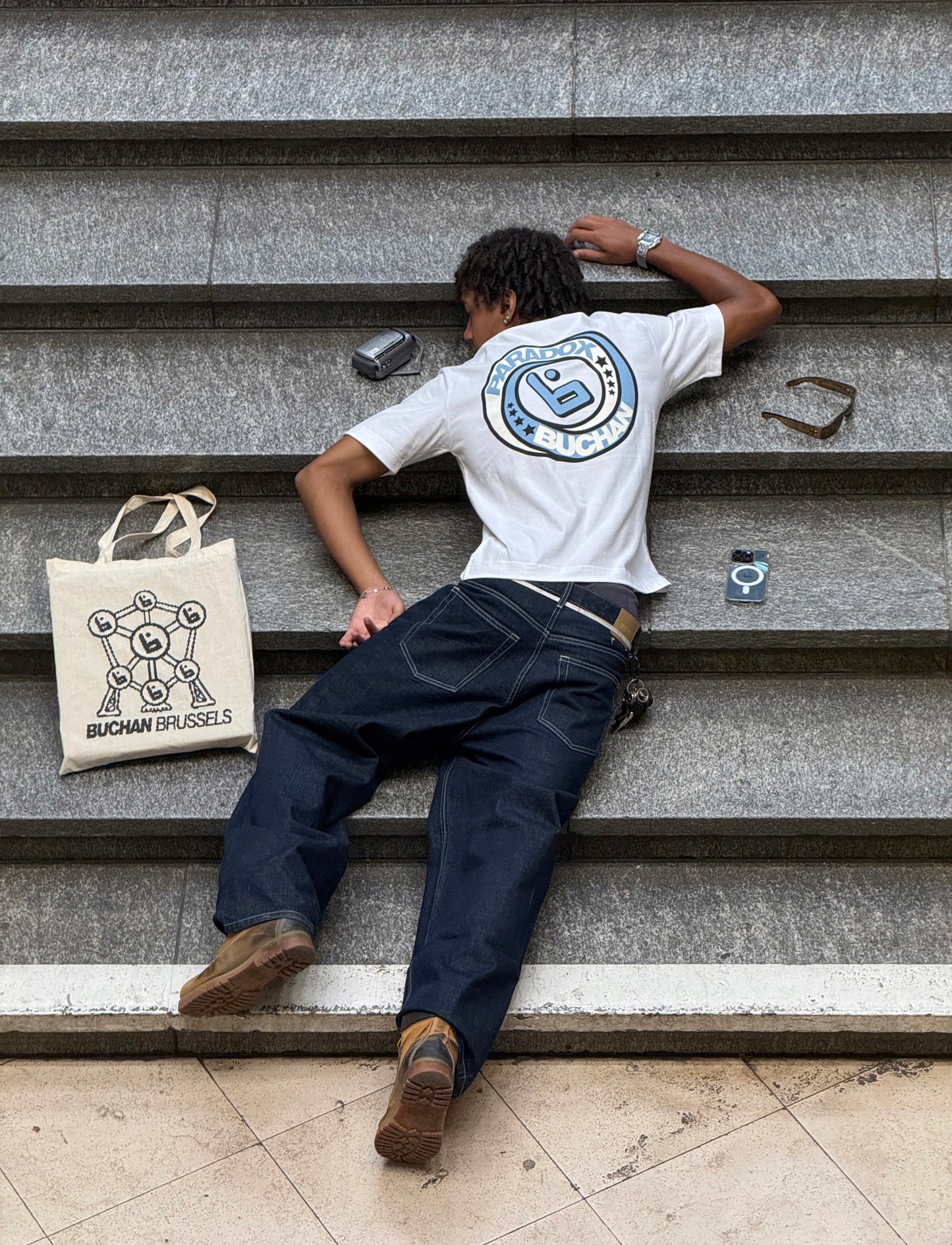 Buchan x Paradox Tee - White