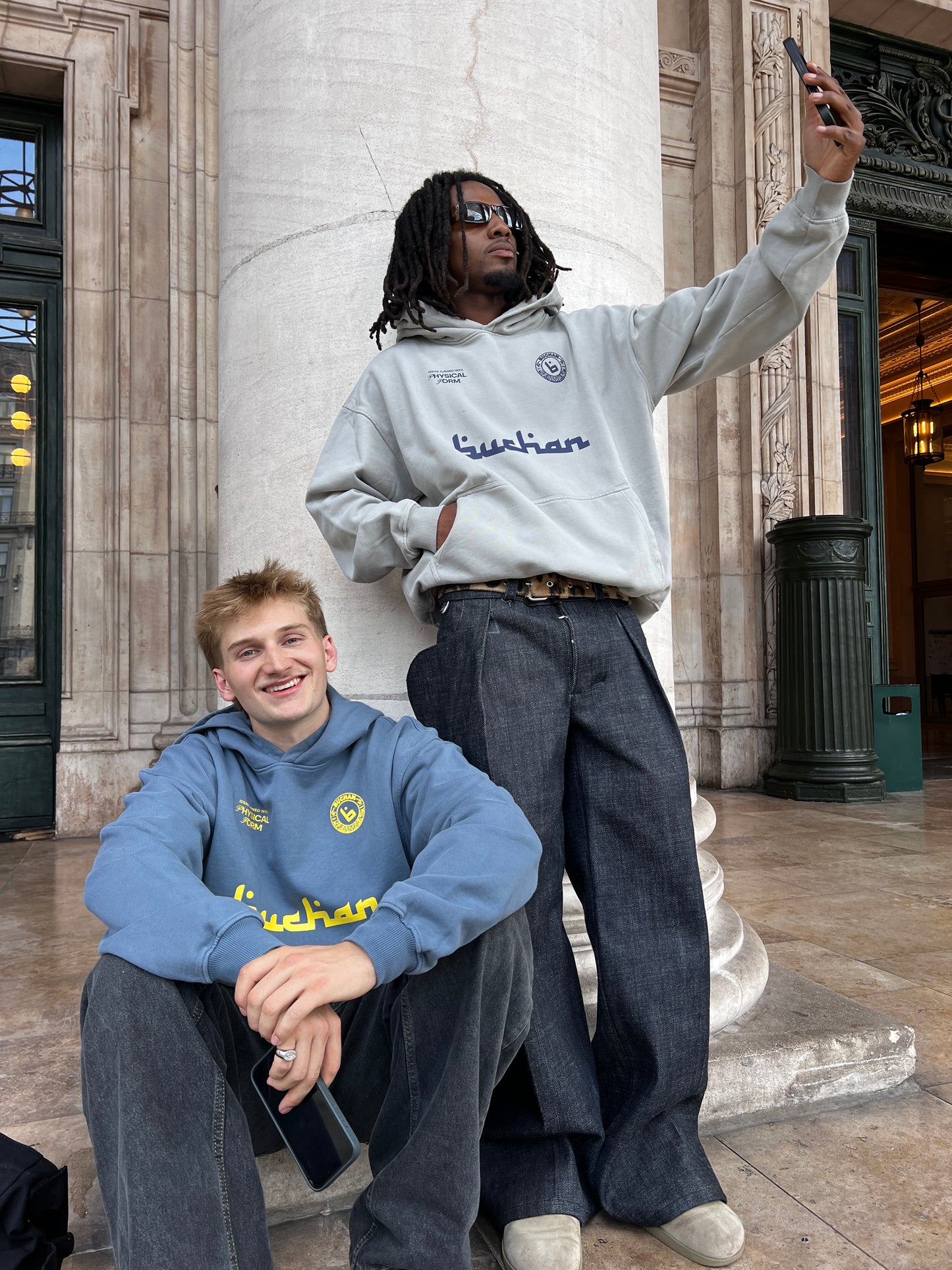 Soccer Hoodie - Blue