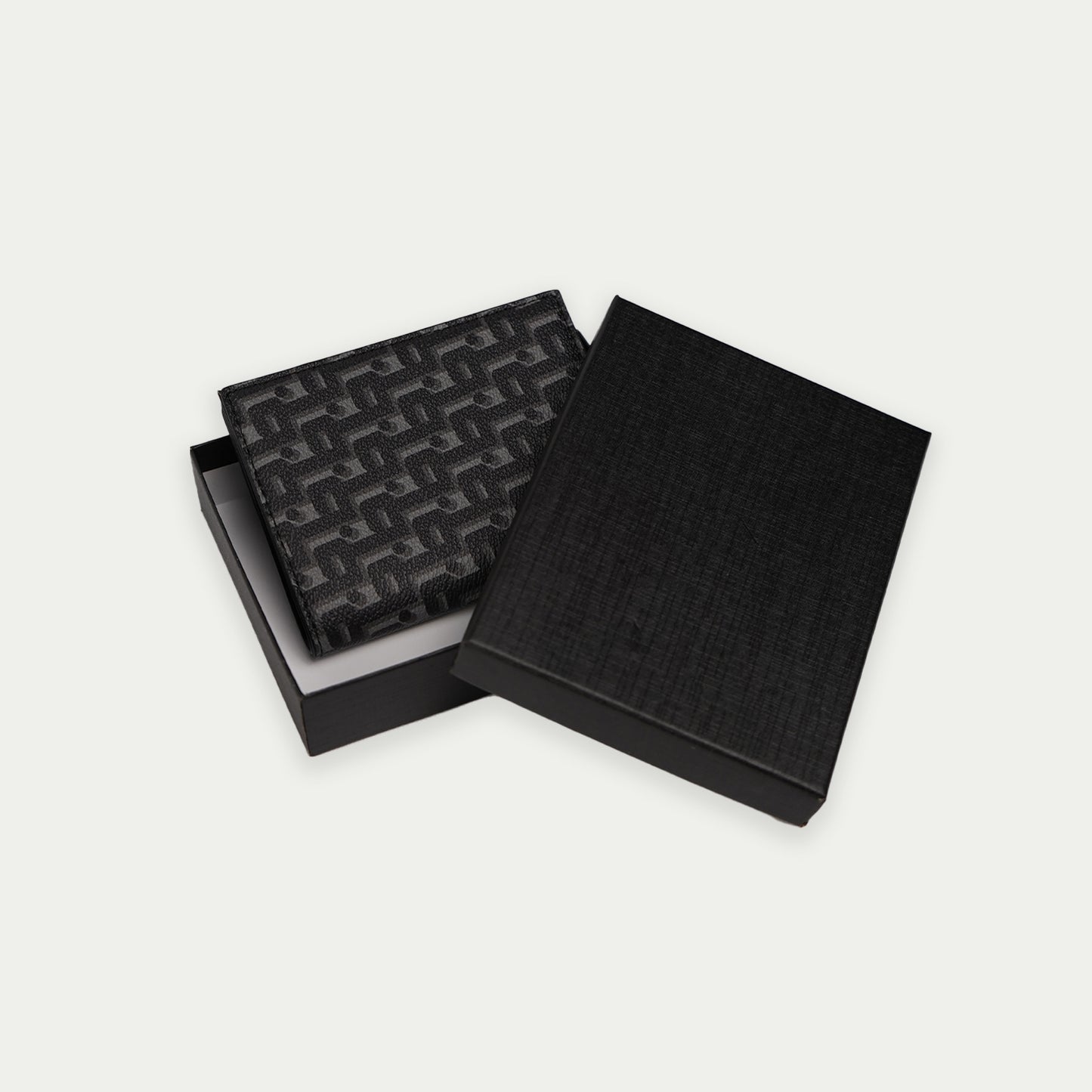 Monogram Card Holder - Black