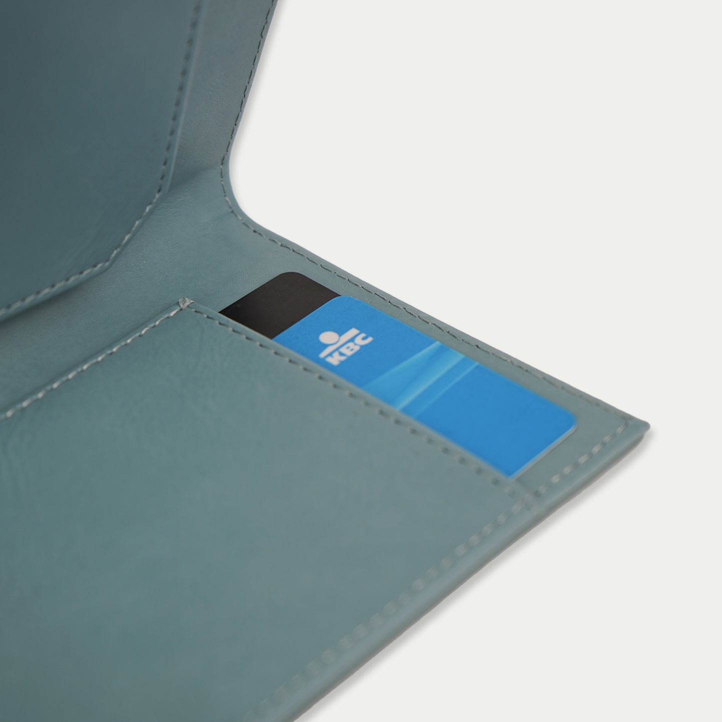 Monogram Card Holder - Blue