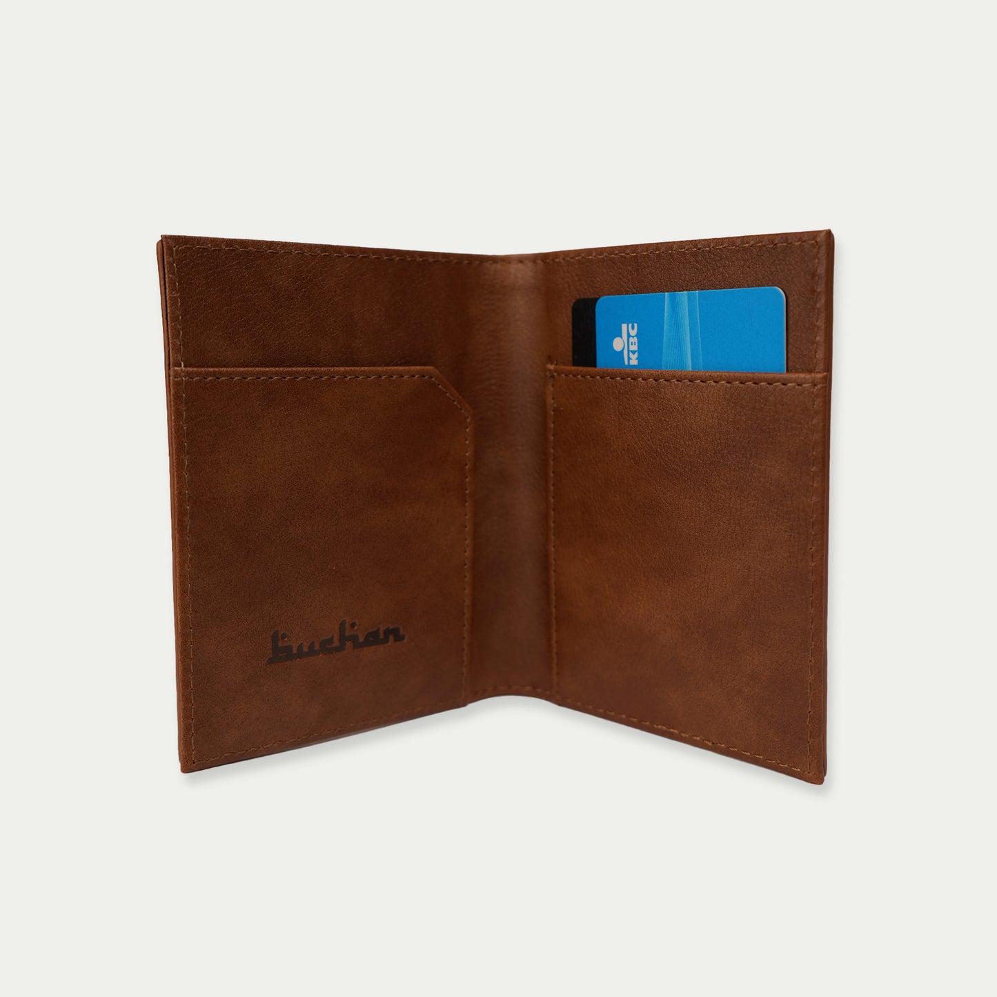Monogram Card Holder - Brown