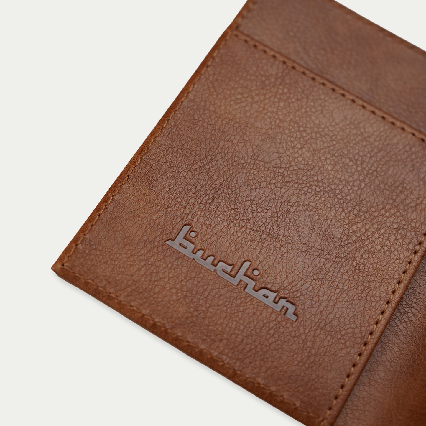 Monogram Card Holder - Brown