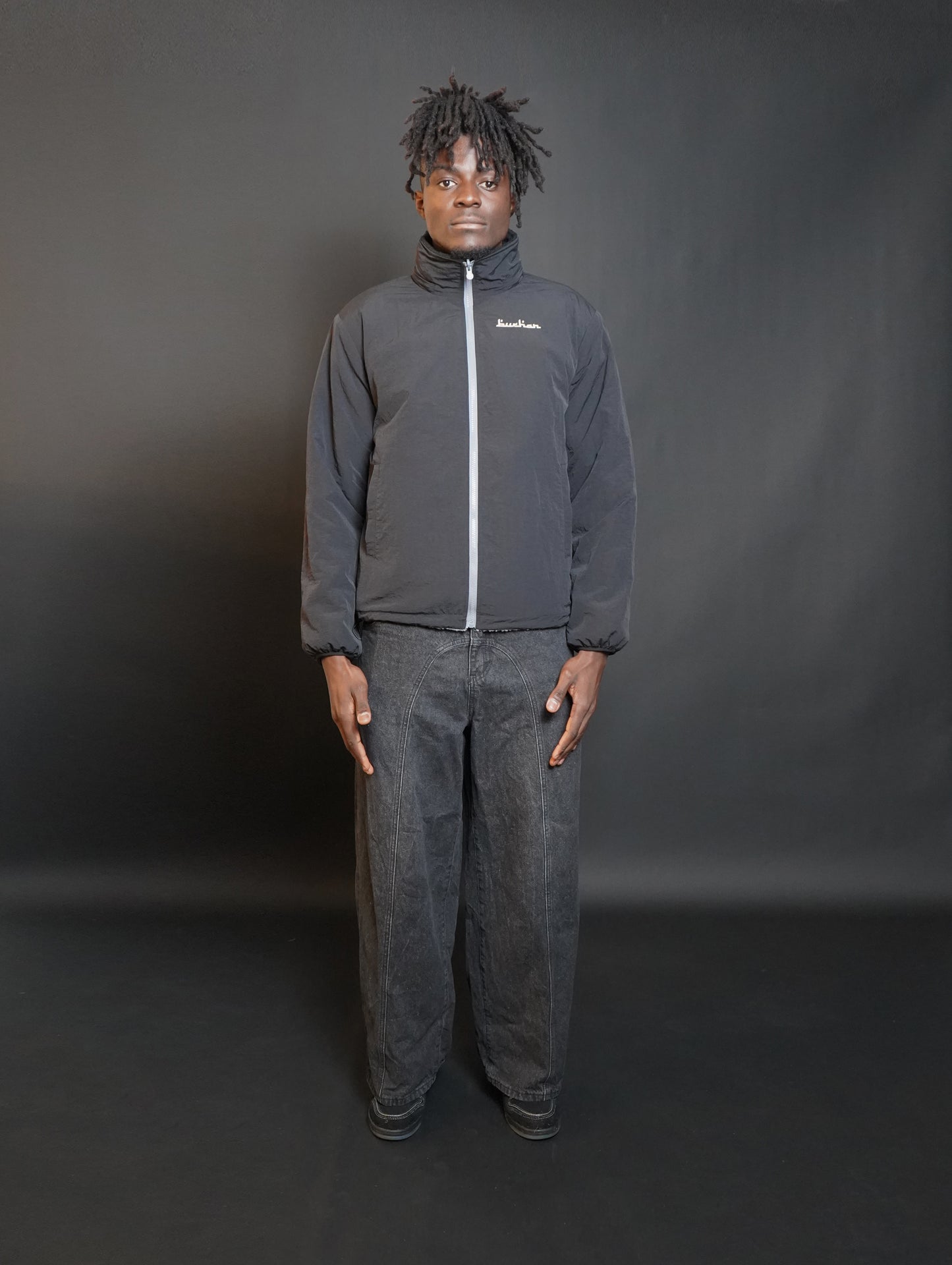 Reversible Buchan Fleece - Black
