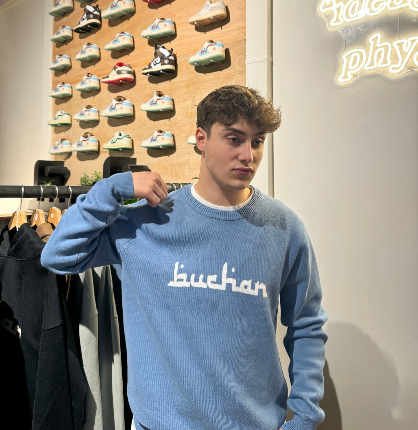 Buchan Knitwear - Blue