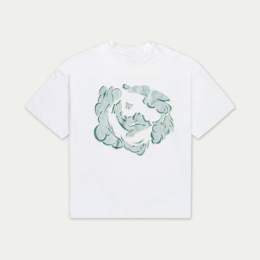 Wind Tee - White/Blue