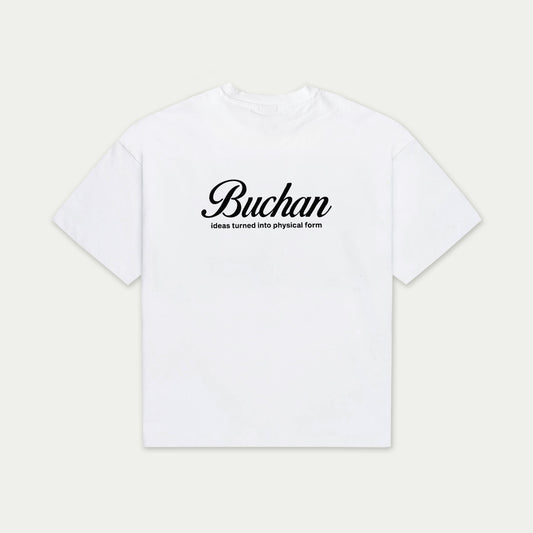 New B Tee - White