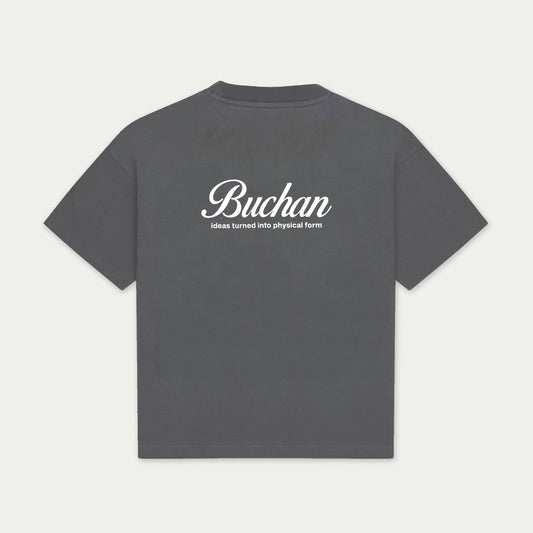 New B Tee - Dark Grey