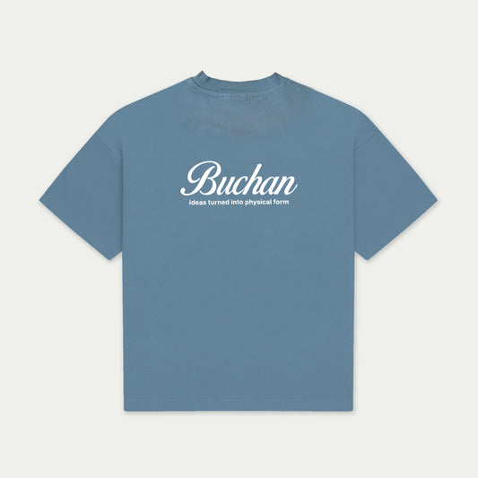 New B Tee - Blue