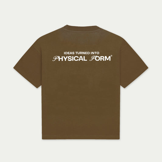 Physical Form Tee - Brown