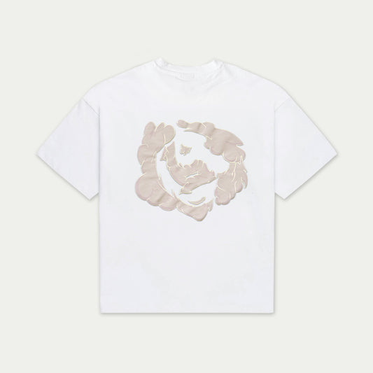 Wind Tee - White/Pink