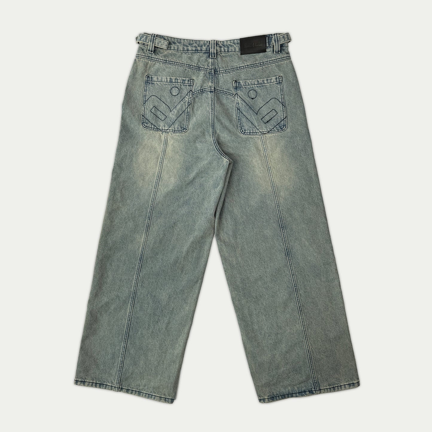 Buchan Baggy Jeans - Blue