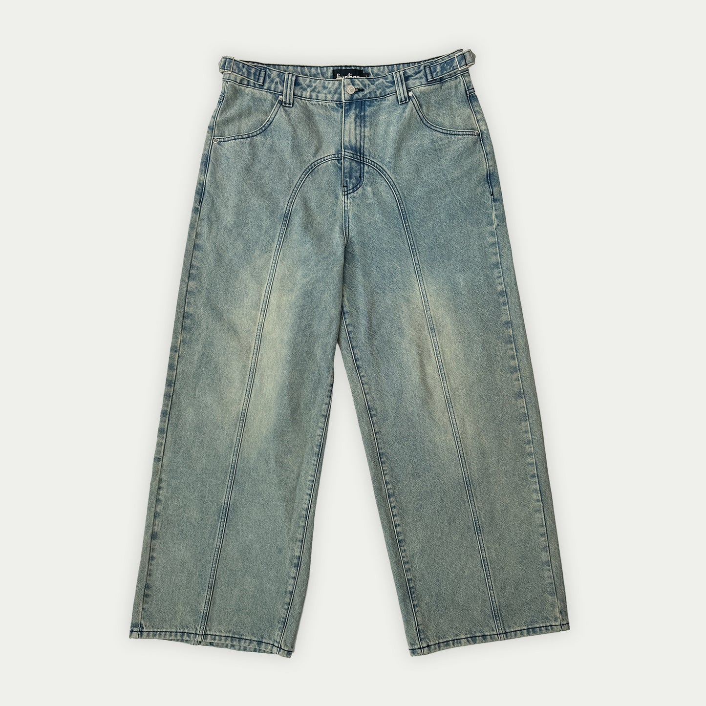 Buchan Baggy Jeans - Blue