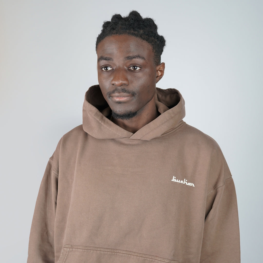 The Buchan Hoodie - Brown