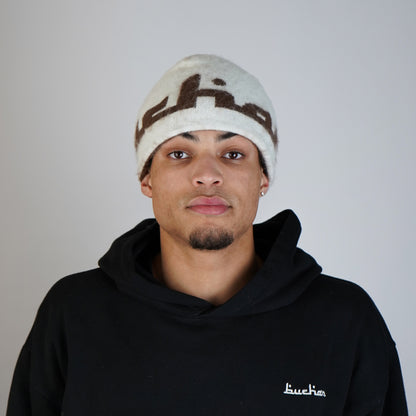 Reversible Beanie - Brown