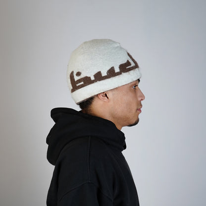 Reversible Beanie - Brown