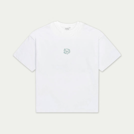 Wind Tee - White/Blue