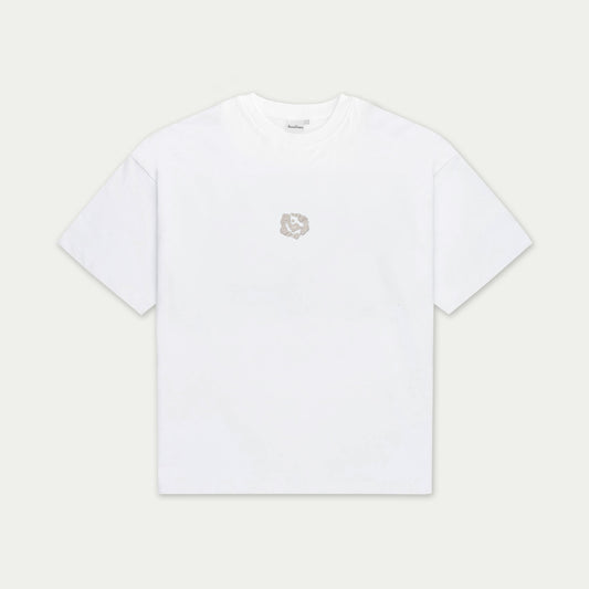Wind Tee - White/Pink