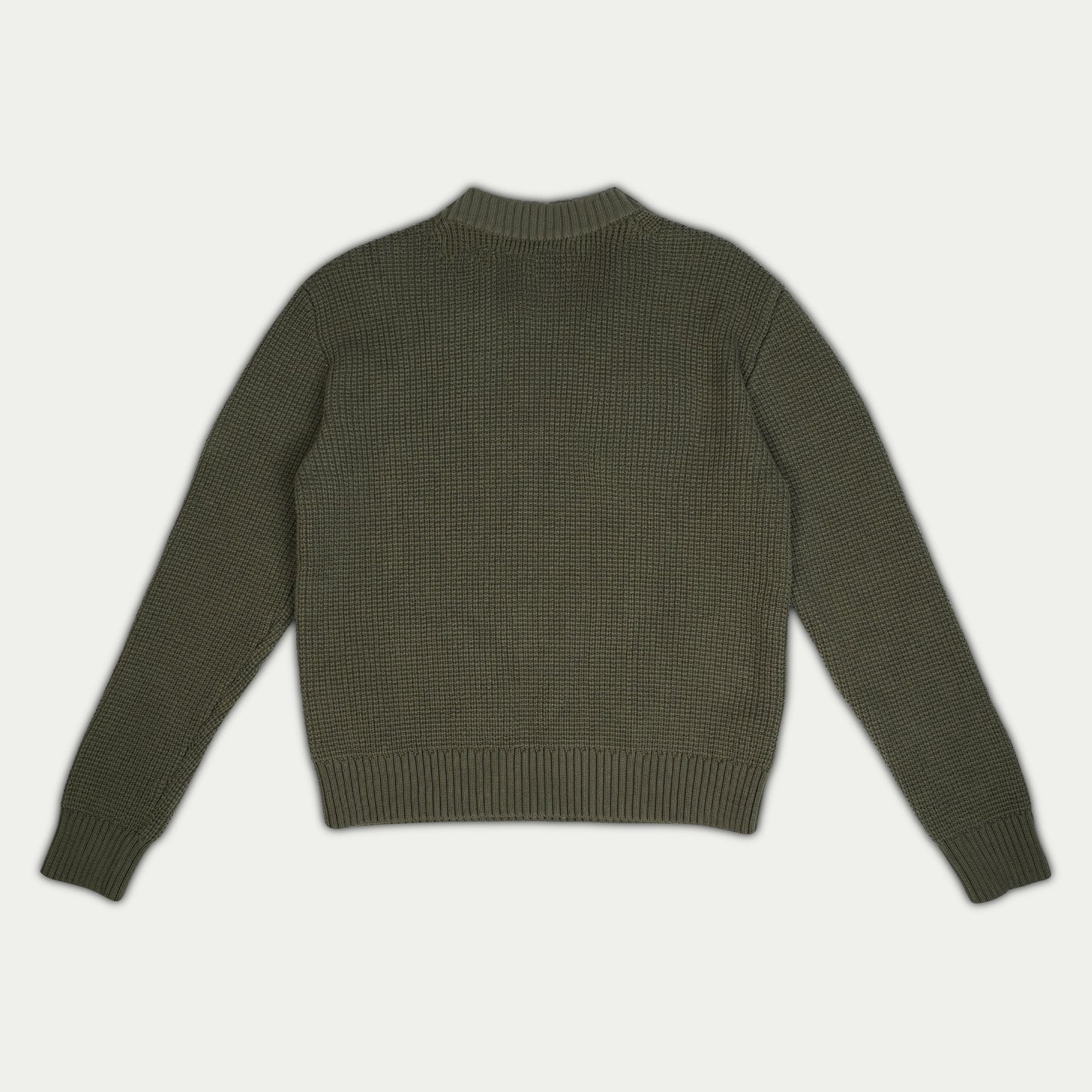 Buchan "B" Knit - Olive Green