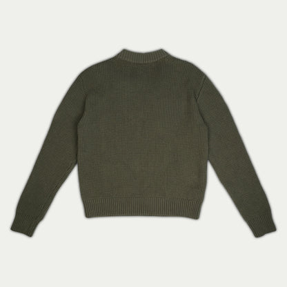 Buchan "B" Knit - Olive Green