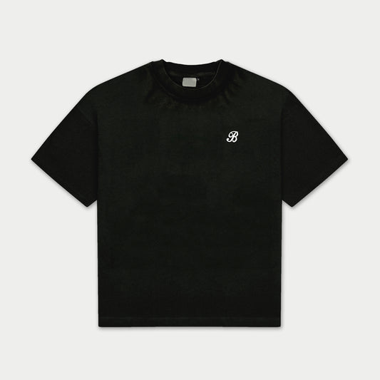 New B Tee - Black