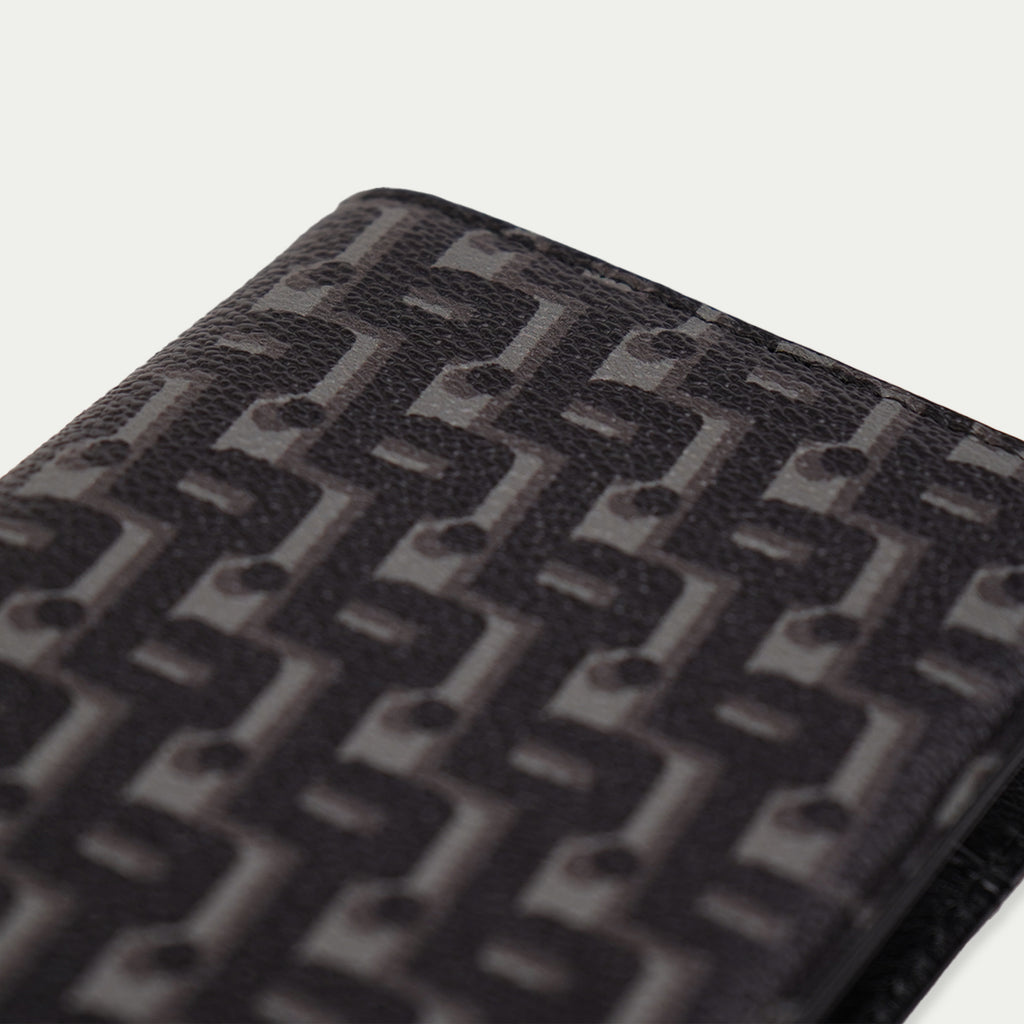 Monogram Card Holder - Black