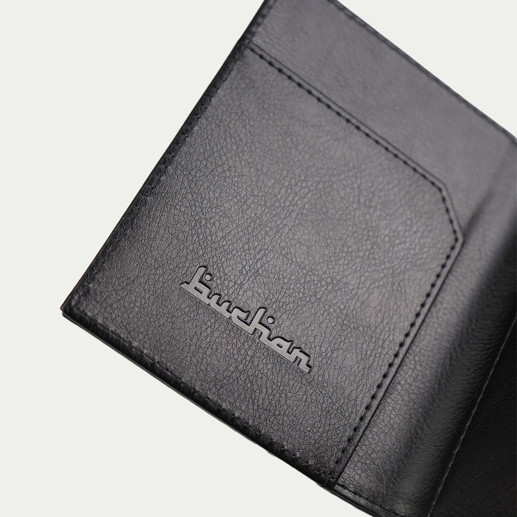 Monogram Card Holder - Black