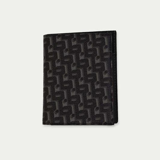 Monogram Card Holder - Black