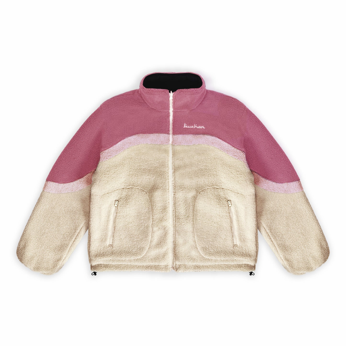 Reversible Buchan Fleece - Pink